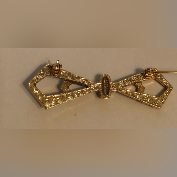🎉1928 Jewelry Company Vintage Inspired Bar Brooch - Picture 6 of 8